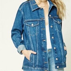 Forever 21 Oversized Denim Jacket